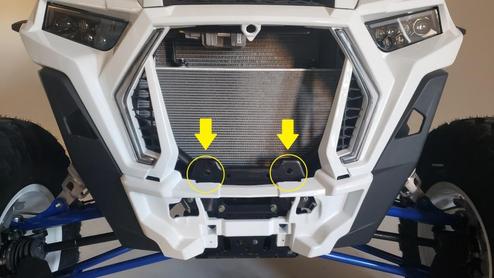 LT Front Bumper, Polaris RZR XPÂ® Turbo S Instructions - Figure 3
