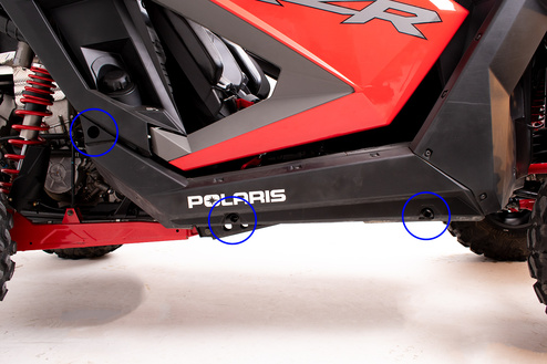 Rock Sliders, Polaris RZR Turbo R Instructions - Figure 2